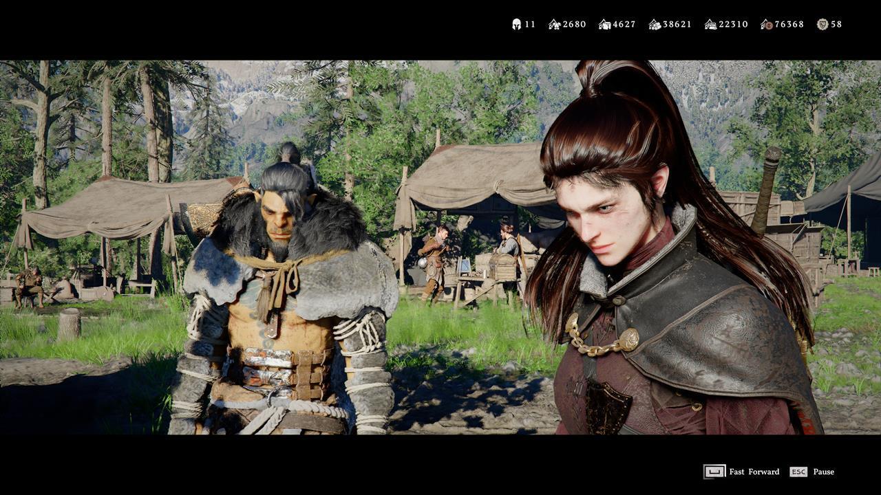 Kliff and the playable characters in Crimson Desert