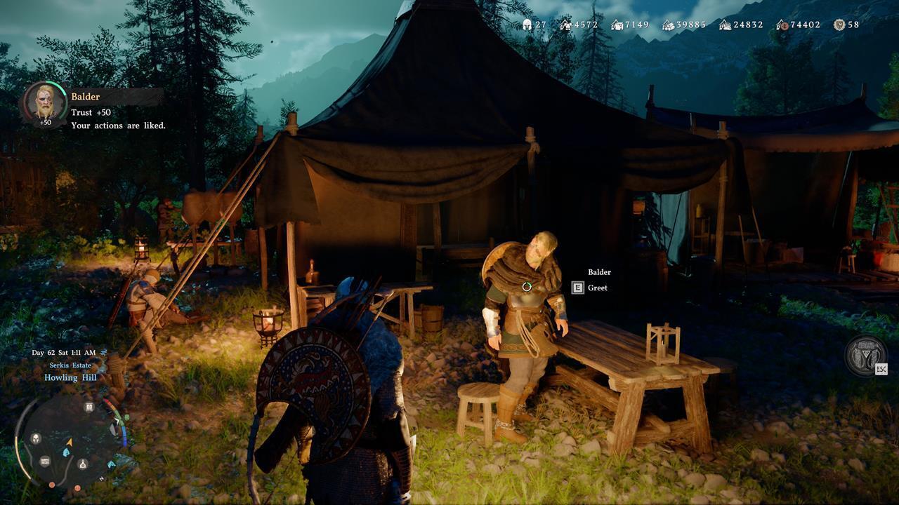 Upgrading the Greymane camp at Howling Hill