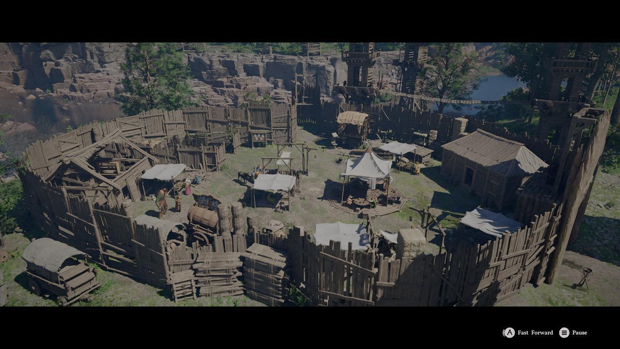 Liberating settlements from bandits and hostiles in Crimson Desert