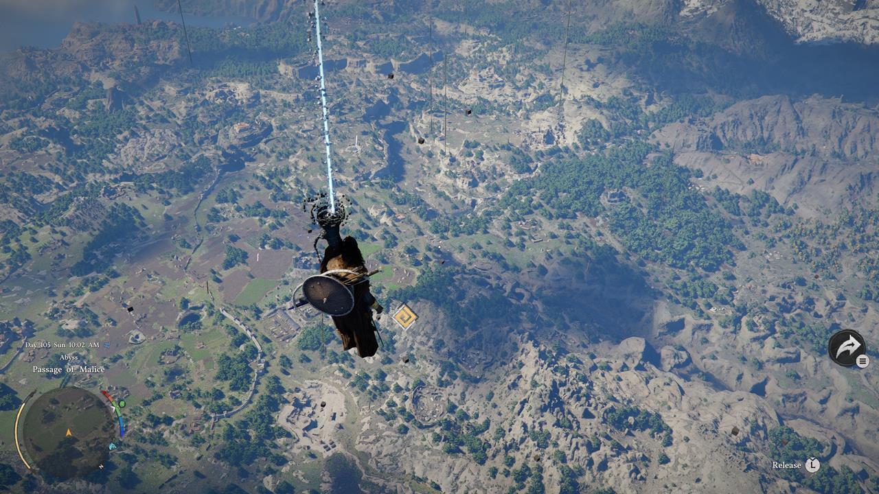 Skydiving from the Abyss and using Axiom Force to reset position